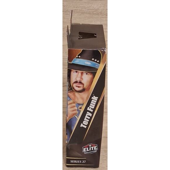 WWE Elite Legends Terry Funk Series 27 New Unopened Damaged box Wrestling Figure - Picture 5 of 5